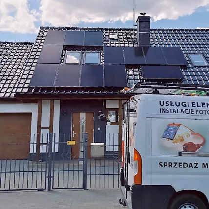 Przykładowa realizacja instalacji fotowoltaicznej, System PV – Elektryk Łobez, Zachodniopomorskie